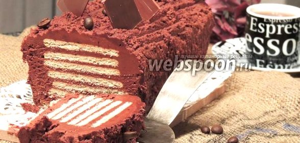 Пирожное «Шоколадные ломтики»