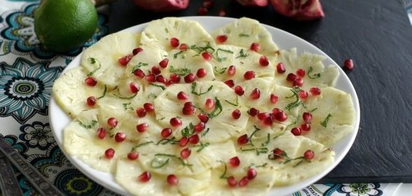 Ананас в имбирном сиропе