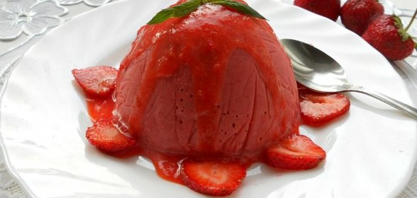 Парфе клубничное