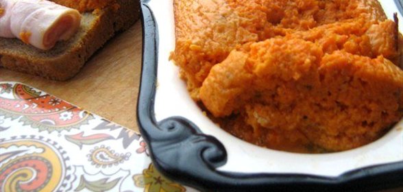 Нежнейший паштет из тыквы с беконом