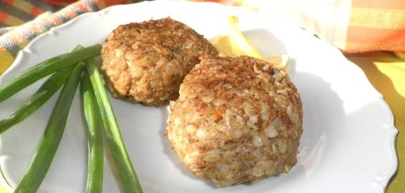 Котлеты из гречки и грибов постные