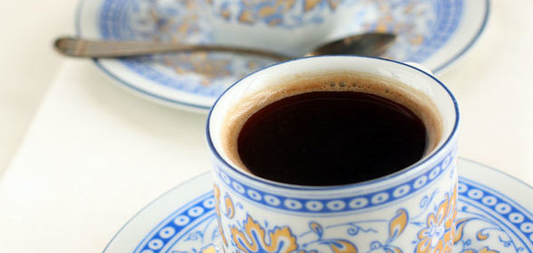 Карамельный кофе в турке