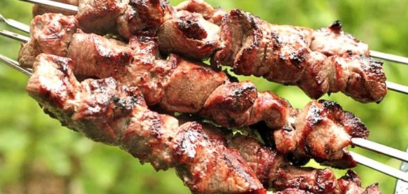 Мягкий шашлык из баранины