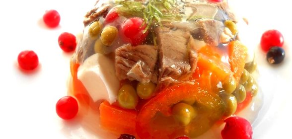 Заливное из говядины