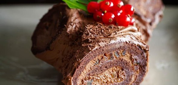 Шоколадное полено от Пьера Эрме