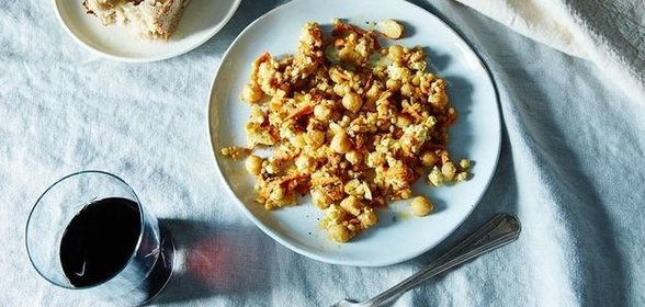 Кускус с морковью и нутом