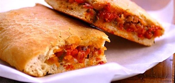 Пирог с помидорами