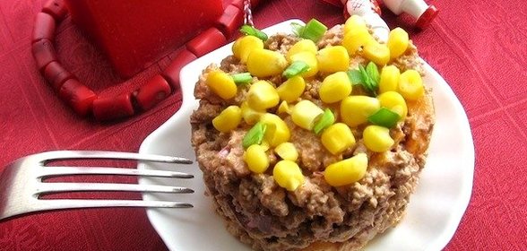 Салат «Жёлтое солнце»