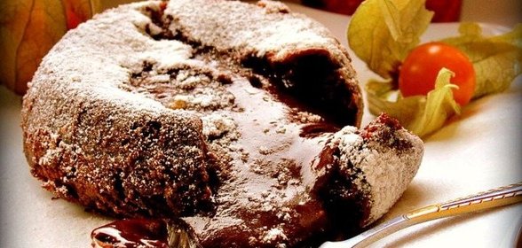 Пирог с клубникой