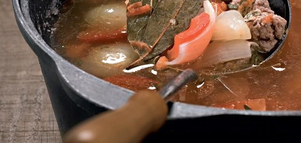 Голландский суп с фрикадельками