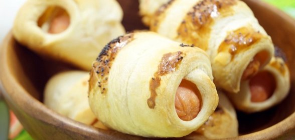 Сосиски в тесте «Бомбочки»