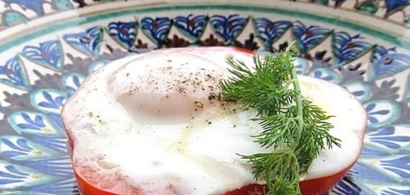 Яичница с жидким желтком