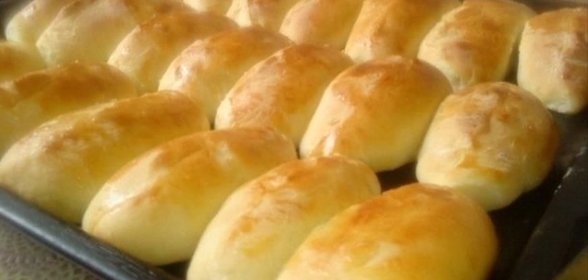 Пирожки с капустой и луком-пореем