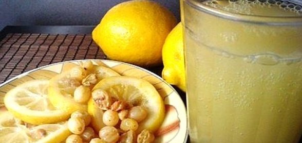 Квас из лимона