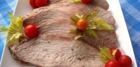 Запеченное филе индейки