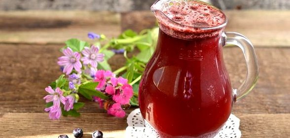 Черничный квас