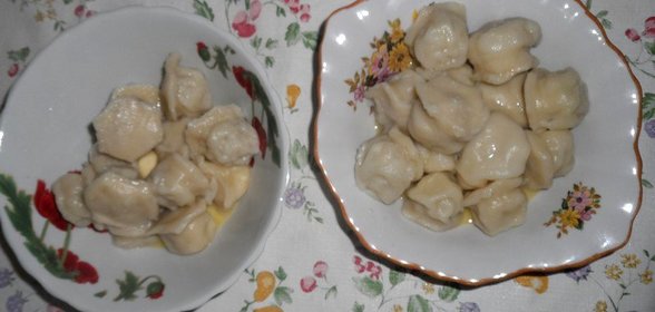 Пельмени с морским мясом
