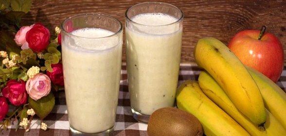 Коктейль из киви и банана