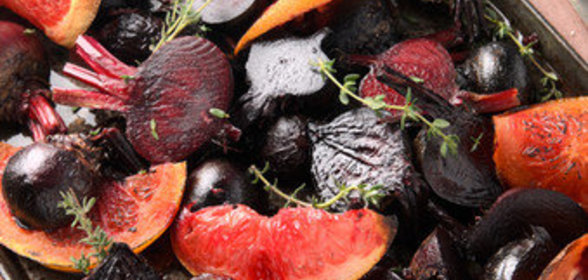 Салат из свеклы с грейпфрутом