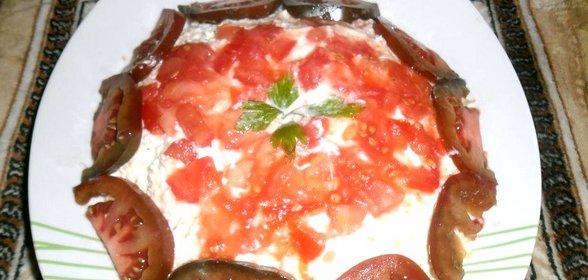 Салат с манго