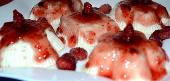 творожное суфле с черносливом и яблоком