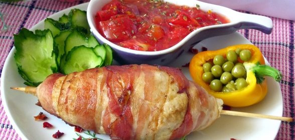 Котлеты на шпажке Веретено