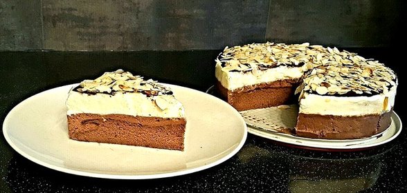 Торт-мусс «Три шоколада»