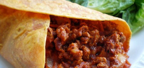 Бурито с мясом