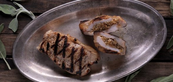 Андалузская отбивная c изюмом и орегано