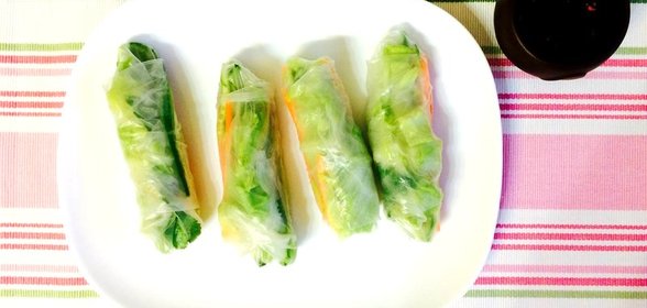Спринг роллы без жарки