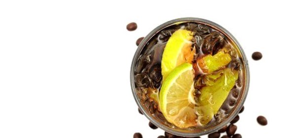 Кофейный коктейль с коньяком и ликером «Гранд Марнье»