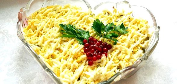 Салат Калинка