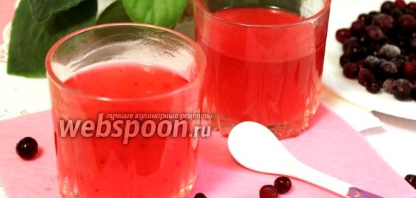Клюквенный кисель