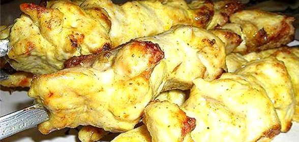 Шашлык из кальмаров