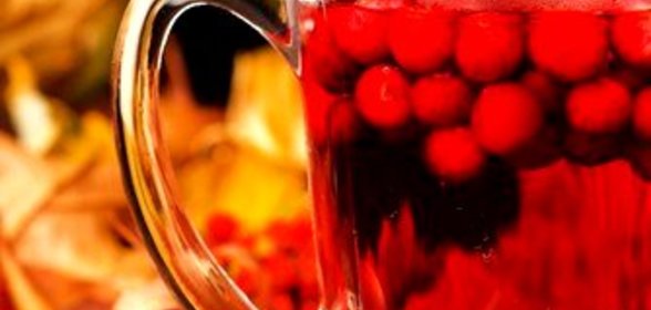 Ароматный клюквенный глинтвейн с кумкватом
