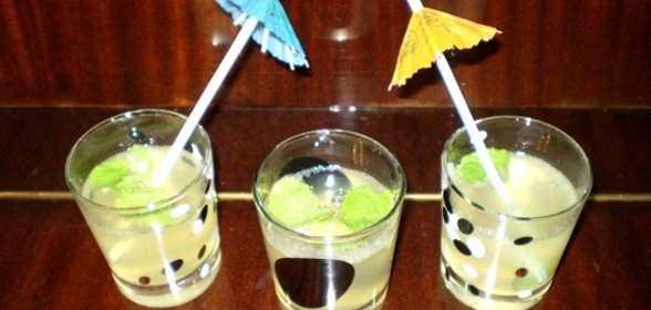 Лимонад с мятой и содовой