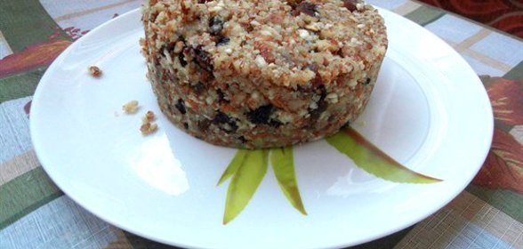 Пасхальный сыроедческий кулич