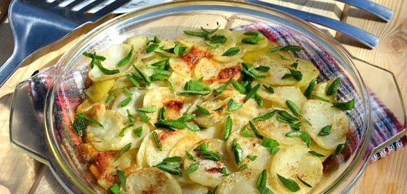 Картофель Анна в микроволновке