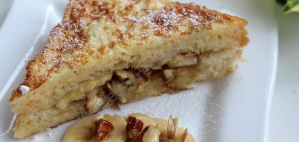 Французские тосты с начинкой