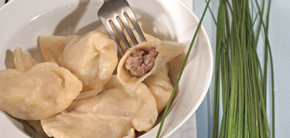 Пельмени с утиным фаршем