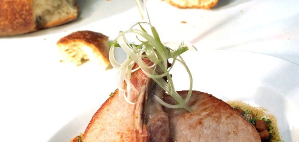 Жаркое из свиной корейки с овощами