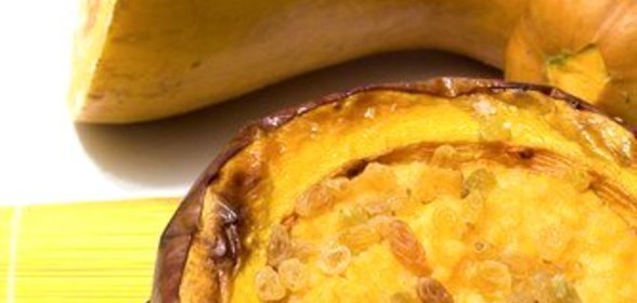 Тыквенно-рисовый пудинг