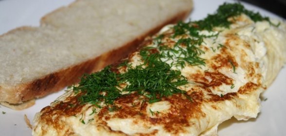 Французский сливочный омлет