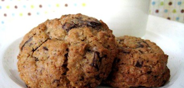 Овсяное печенье с шоколадной крошкой