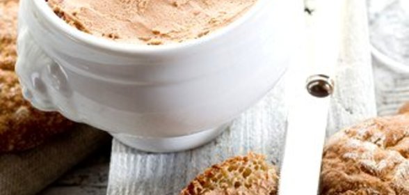 Новогодний куриный паштет с арманьяком