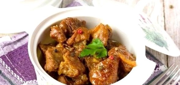 Свинина в медовом соусе