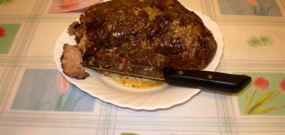 Буженина из свиной шеи
