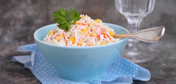 Салат из крабовых палочек