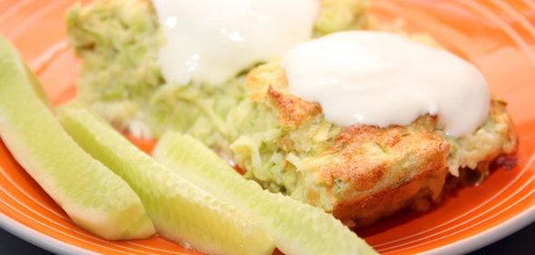 Пудинг из кабачков