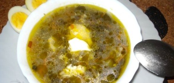 Щи из морской капусты